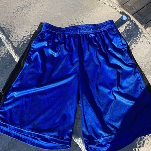 Champion Basketball Shorts Blue and Black